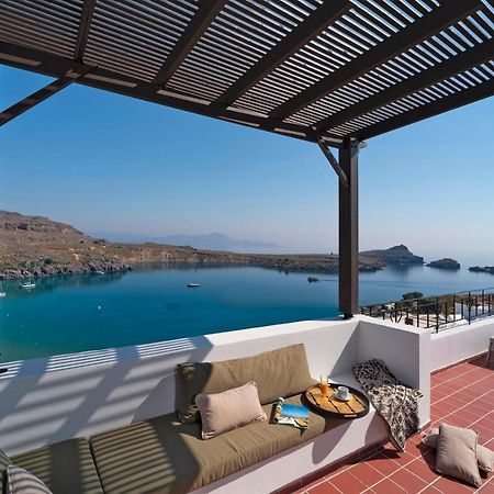 Maris Lindos Suites & Apartments Dış mekan fotoğraf
