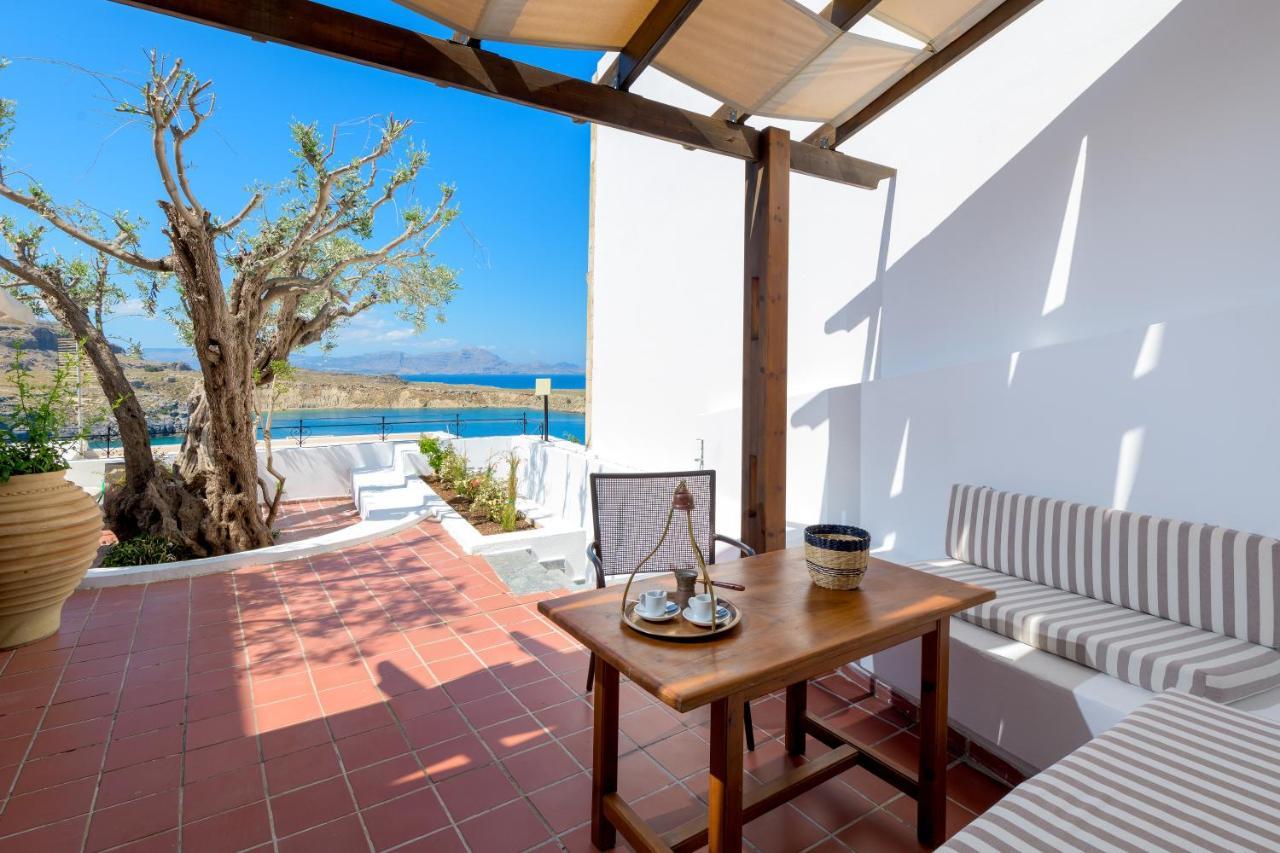 Maris Lindos Suites & Apartments Dış mekan fotoğraf