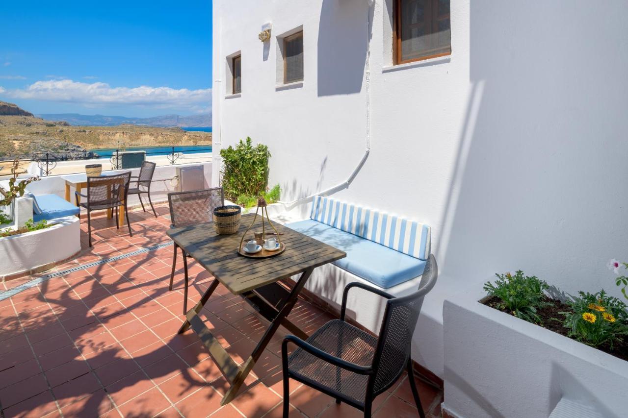 Maris Lindos Suites & Apartments Dış mekan fotoğraf