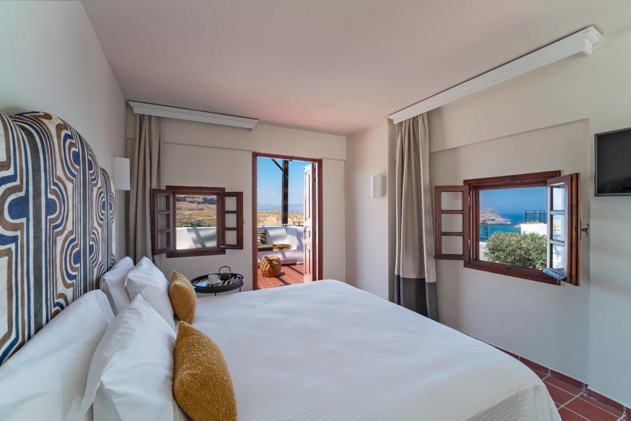 Maris Lindos Suites & Apartments Dış mekan fotoğraf