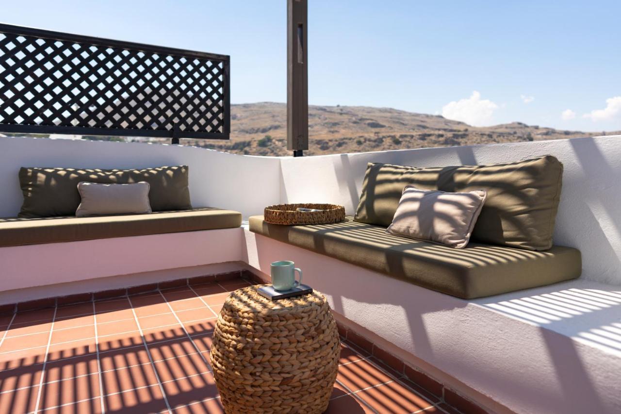 Maris Lindos Suites & Apartments Dış mekan fotoğraf