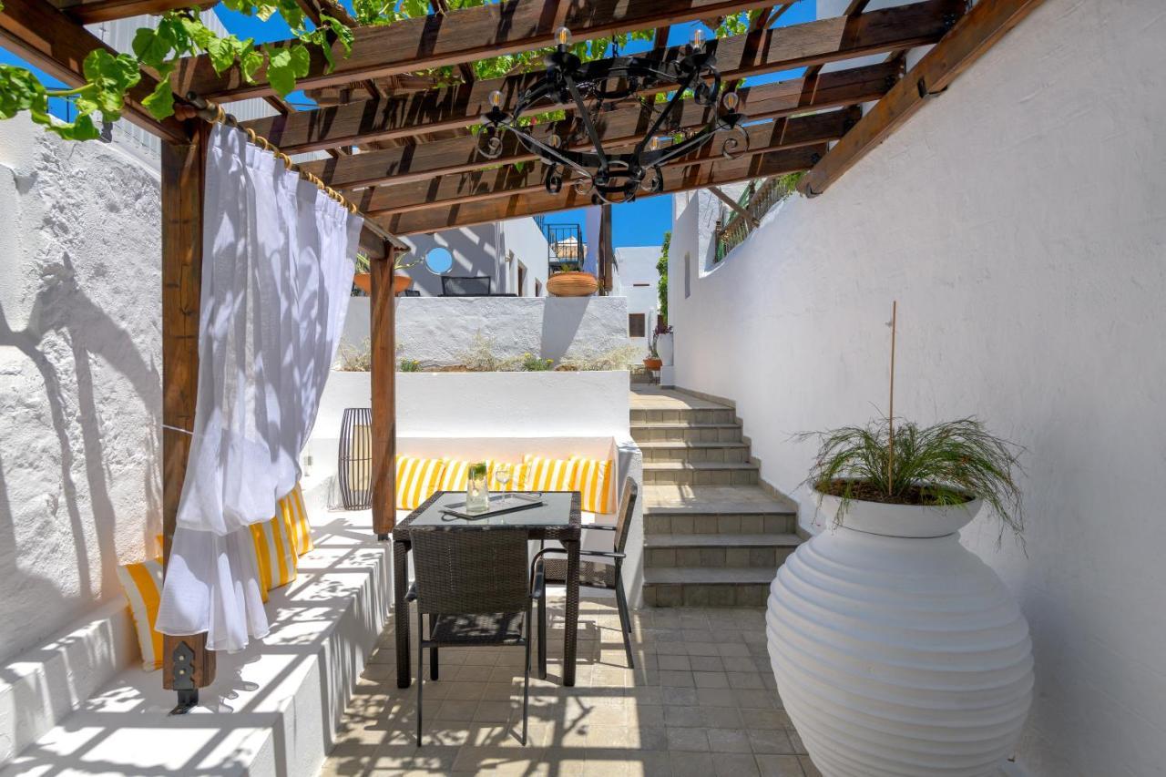 Maris Lindos Suites & Apartments Dış mekan fotoğraf