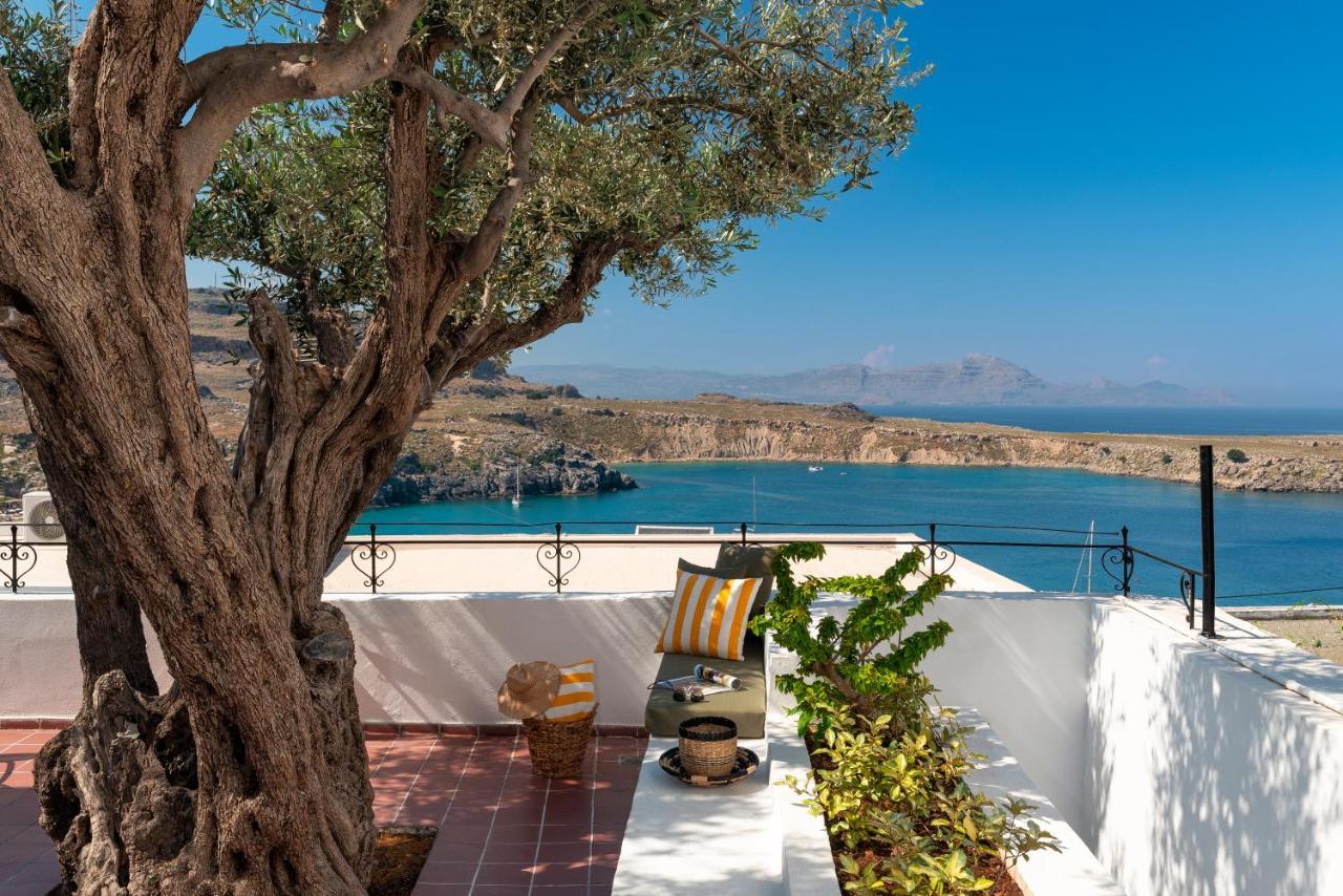 Maris Lindos Suites & Apartments Dış mekan fotoğraf